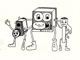 Spaghetti City Illustration